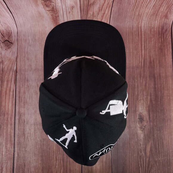 Rare Disney Pixar Toy Story Snapback Hat Unisex One Size Adjustable Black - Picture 6 of 16